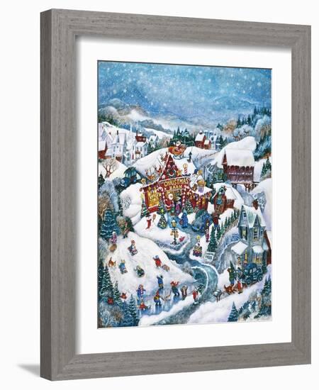 Christmas Barn-Bill Bell-Framed Giclee Print