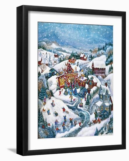 Christmas Barn-Bill Bell-Framed Giclee Print