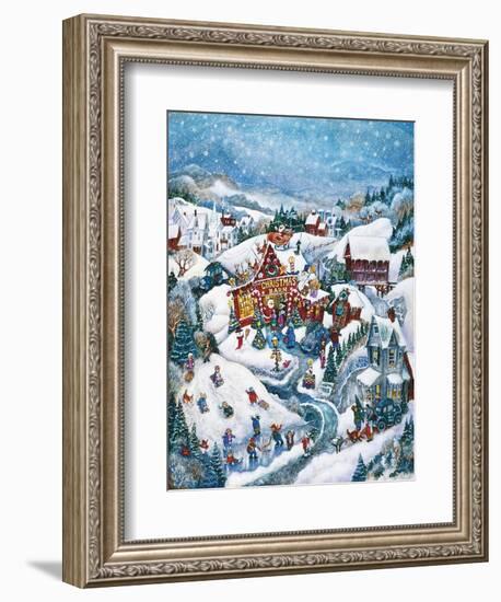 Christmas Barn-Bill Bell-Framed Giclee Print