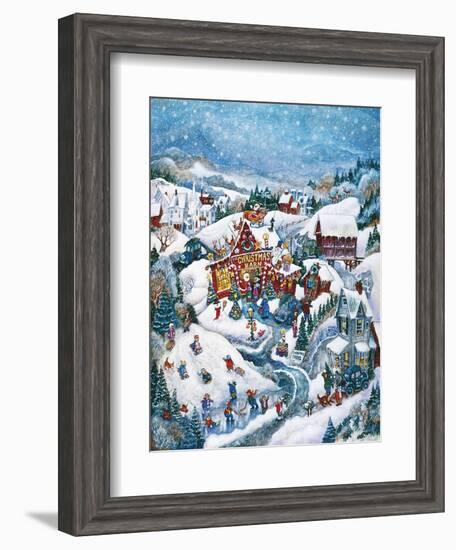 Christmas Barn-Bill Bell-Framed Giclee Print