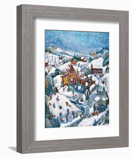 Christmas Barn-Bill Bell-Framed Giclee Print