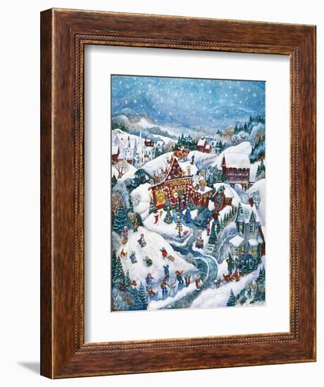 Christmas Barn-Bill Bell-Framed Giclee Print