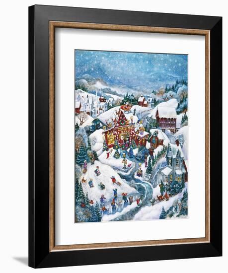 Christmas Barn-Bill Bell-Framed Giclee Print