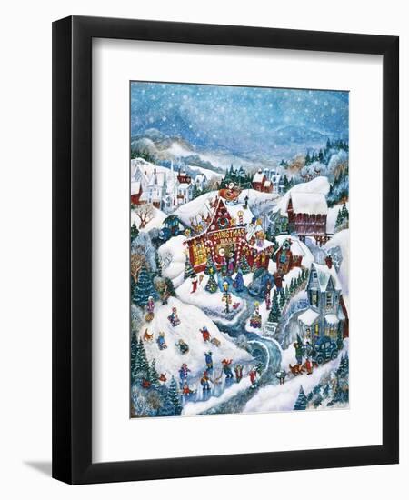 Christmas Barn-Bill Bell-Framed Giclee Print