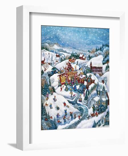 Christmas Barn-Bill Bell-Framed Giclee Print