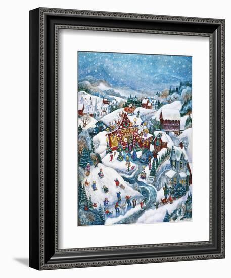 Christmas Barn-Bill Bell-Framed Giclee Print