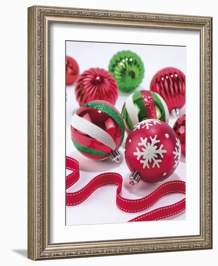 Christmas Baubles-Assaf Frank-Framed Giclee Print