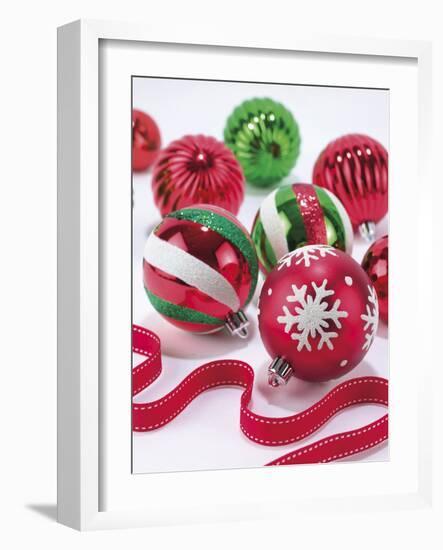 Christmas Baubles-Assaf Frank-Framed Giclee Print