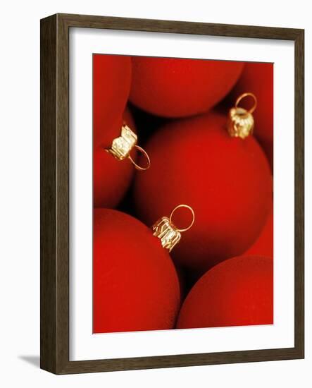 Christmas baubles-null-Framed Photographic Print