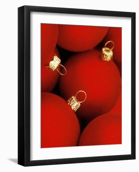 Christmas baubles-null-Framed Photographic Print