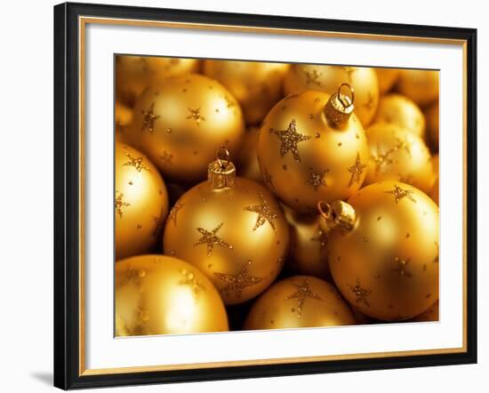 Christmas baubles-null-Framed Photographic Print