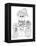 Christmas Bear-KCDoodleArt-Framed Premier Image Canvas