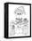 Christmas Bear-KCDoodleArt-Framed Premier Image Canvas