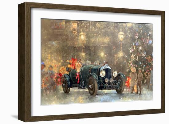 Christmas Bentley-Peter Miller-Framed Giclee Print