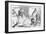 Christmas Bills, 1872-Charles Samuel Keene-Framed Giclee Print