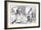 Christmas Bills, 1872-Charles Samuel Keene-Framed Giclee Print