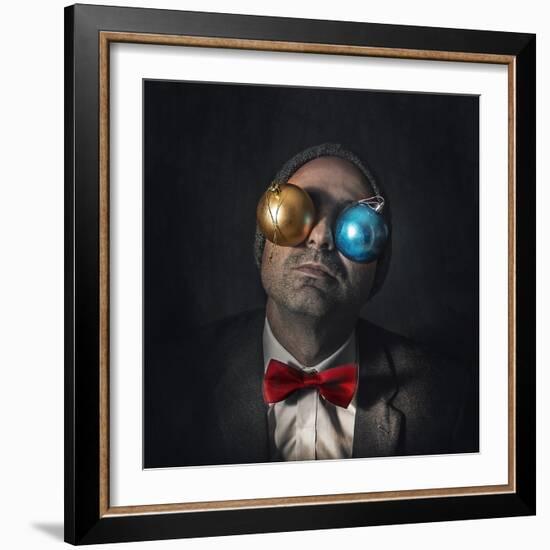 Christmas Blindness...-Marcos Gali-Framed Photographic Print