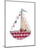 Christmas Boat-Effie Zafiropoulou-Mounted Giclee Print