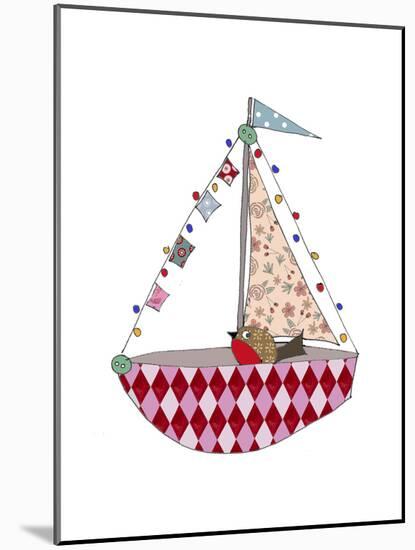 Christmas Boat-Effie Zafiropoulou-Mounted Giclee Print