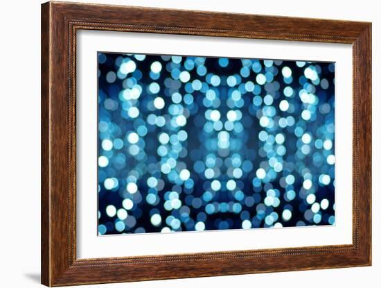 Christmas Bokeh-Roxana_ro-Framed Art Print