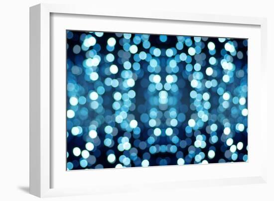 Christmas Bokeh-Roxana_ro-Framed Art Print