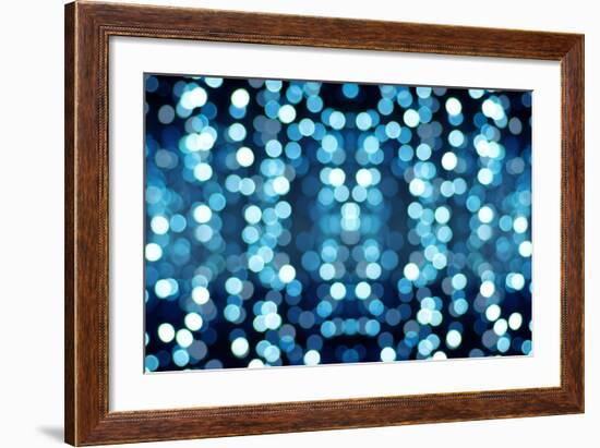 Christmas Bokeh-Roxana_ro-Framed Art Print