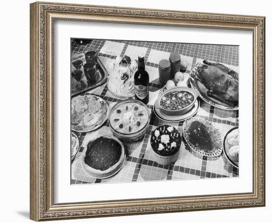 Christmas Buffet Spread-null-Framed Photographic Print