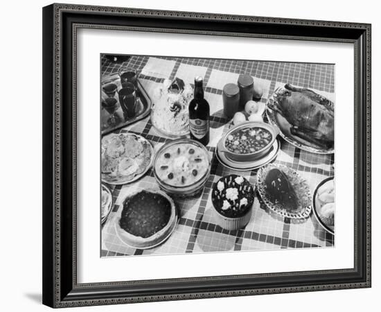 Christmas Buffet Spread-null-Framed Photographic Print