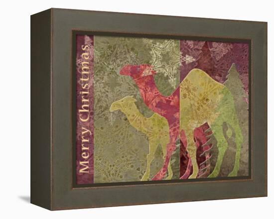 Christmas Camel-Cora Niele-Framed Premier Image Canvas