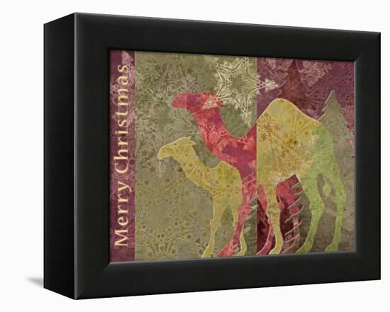 Christmas Camel-Cora Niele-Framed Premier Image Canvas