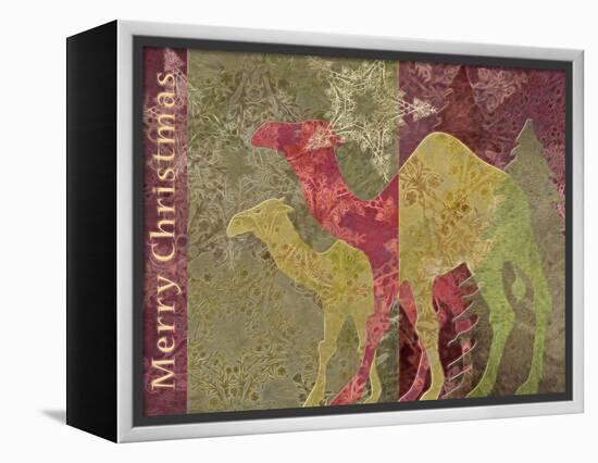 Christmas Camel-Cora Niele-Framed Premier Image Canvas