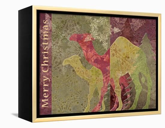 Christmas Camel-Cora Niele-Framed Premier Image Canvas