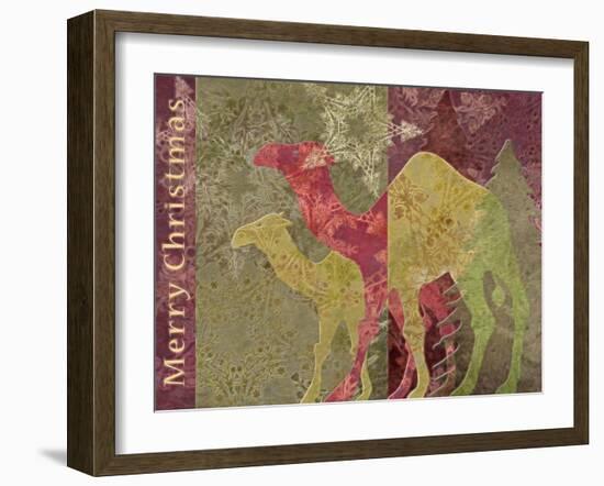 Christmas Camel-Cora Niele-Framed Giclee Print