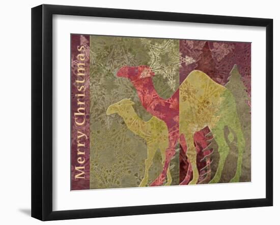 Christmas Camel-Cora Niele-Framed Giclee Print