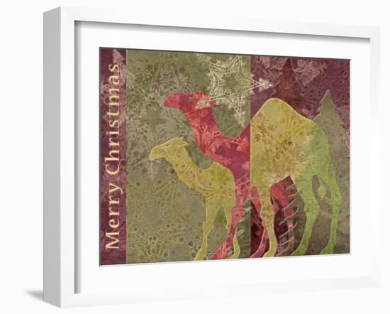 Christmas Camel-Cora Niele-Framed Giclee Print