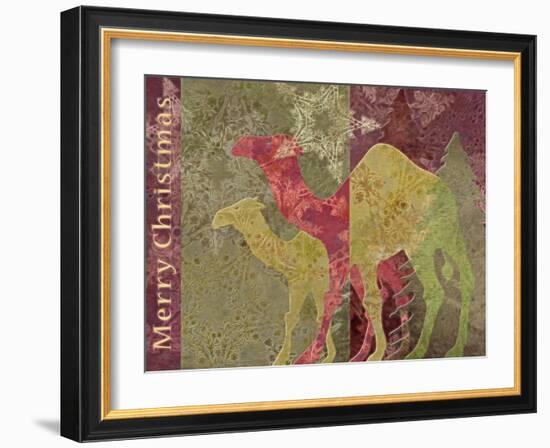 Christmas Camel-Cora Niele-Framed Giclee Print