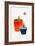 Christmas Candles-Kubistika-Framed Giclee Print