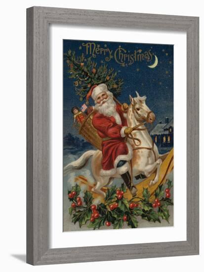 Christmas Card-null-Framed Giclee Print