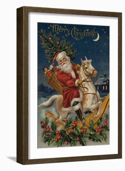 Christmas Card-null-Framed Giclee Print