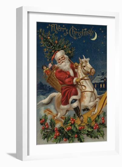 Christmas Card-null-Framed Giclee Print