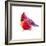 Christmas Cardinal I-Patricia Pinto-Framed Art Print