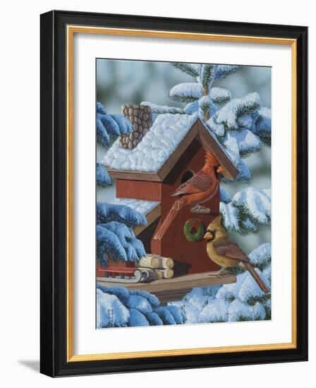 Christmas Cards-Jeffrey Hoff-Framed Giclee Print