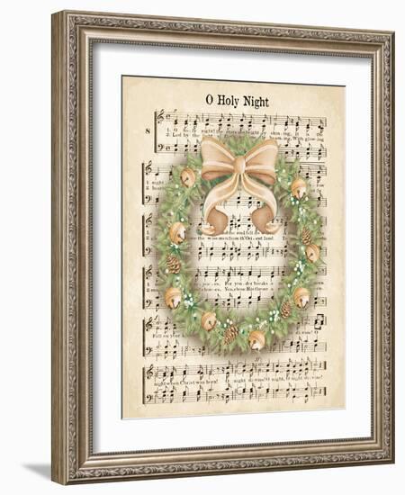 Christmas Carol Holly II-Andi Metz-Framed Art Print