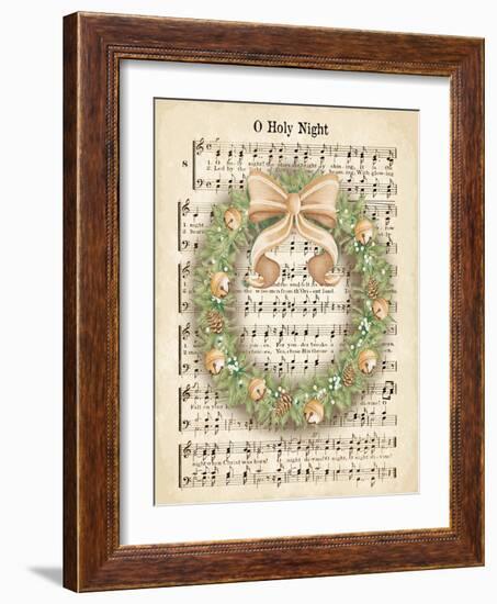 Christmas Carol Holly II-Andi Metz-Framed Art Print