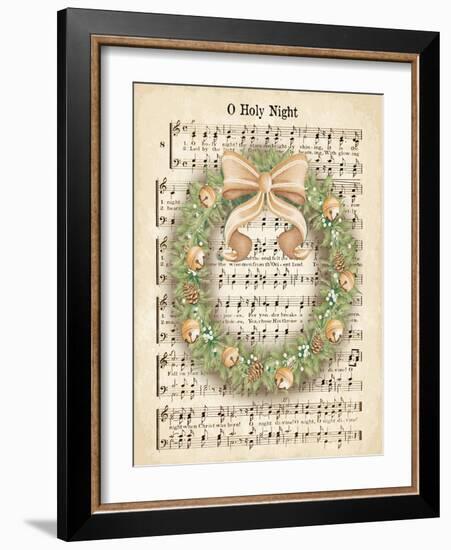 Christmas Carol Holly II-Andi Metz-Framed Art Print