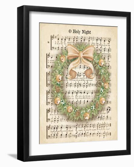 Christmas Carol Holly II-Andi Metz-Framed Art Print