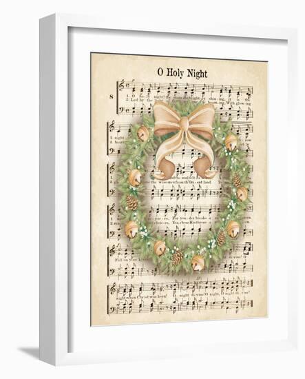 Christmas Carol Holly II-Andi Metz-Framed Art Print