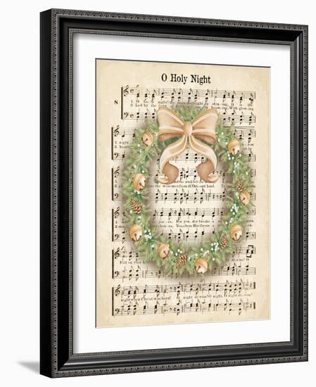 Christmas Carol Holly II-Andi Metz-Framed Art Print