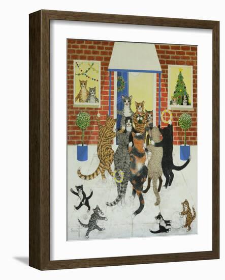 Christmas Carols-Pat Scott-Framed Giclee Print