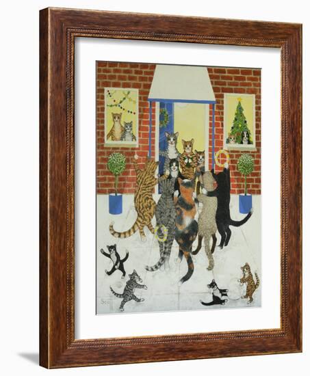 Christmas Carols-Pat Scott-Framed Giclee Print